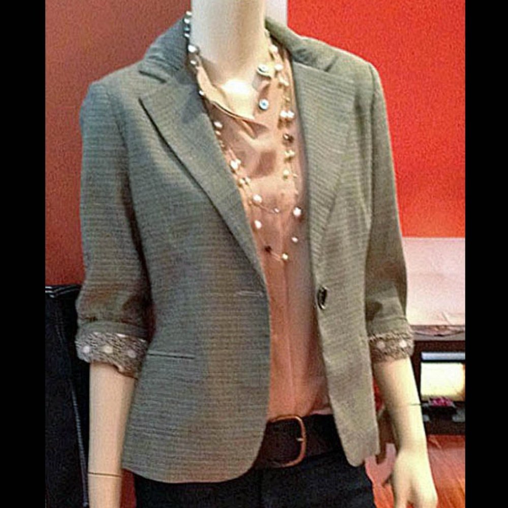 CAbi Barrister Blazer – Tweed